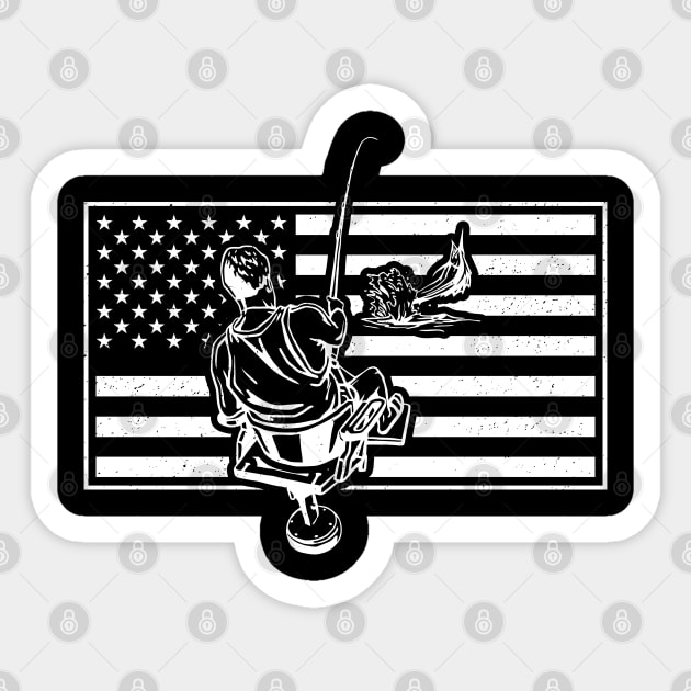 American Deep Sea Fishing Sticker by RadStar